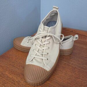 Mutual Weave MW Natural Men's Memory Foam Shoes Sneakers Size 8